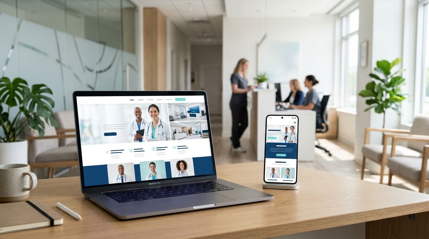 Your Practice's Digital Front Door: Why a Professional Website is Non-Negotiable